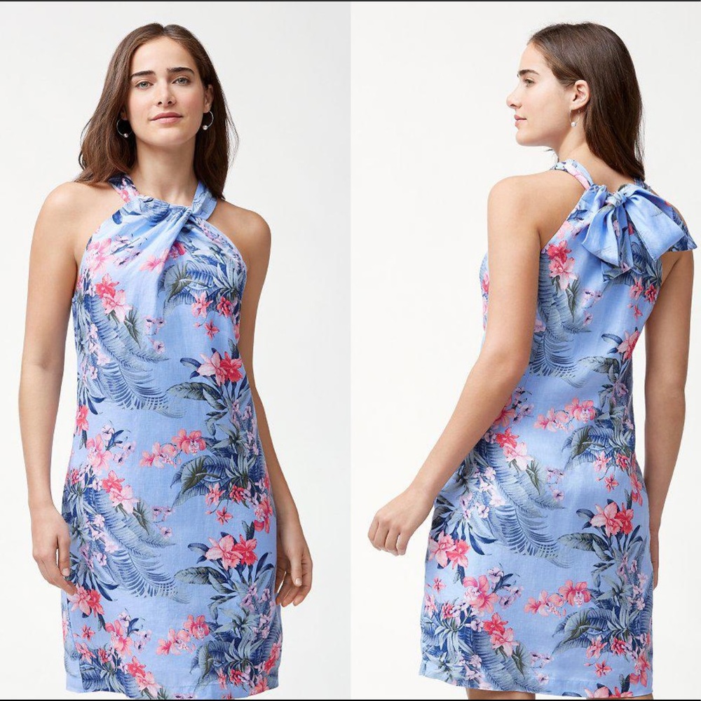 Tommy Bahama Madeira Blooms Short Dress in Dusty Lupine!